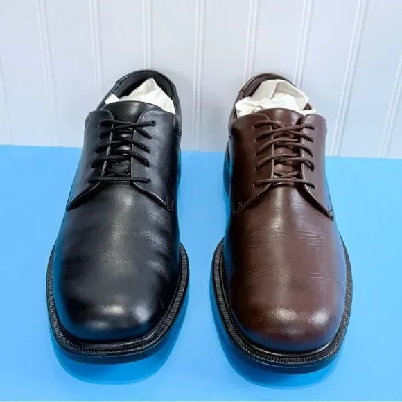 2 Pairs Rock port Oxford Shoes – Black & Brown | Perfect for Office & Events 👔 - Picture 4 of 17